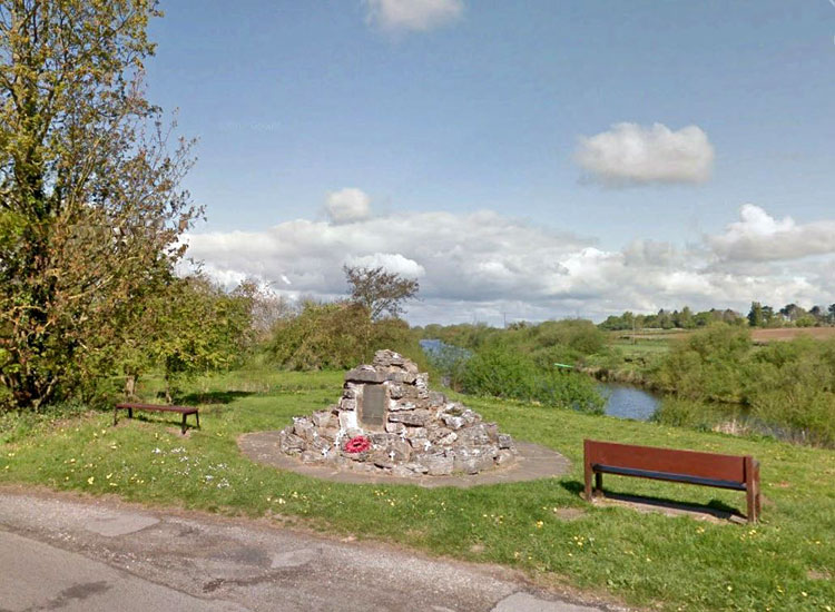 The War Memorial Cairn for Nether Poppleton