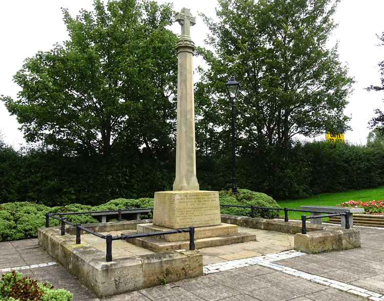 The War Memorial for Shildon, Co. Durham 