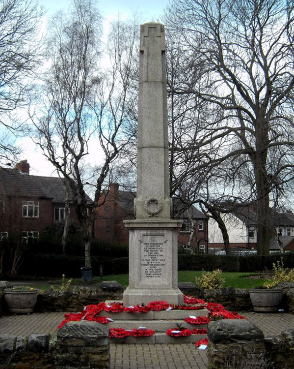 The War Memorial for Normanton (Wakefield, Yorkshire)