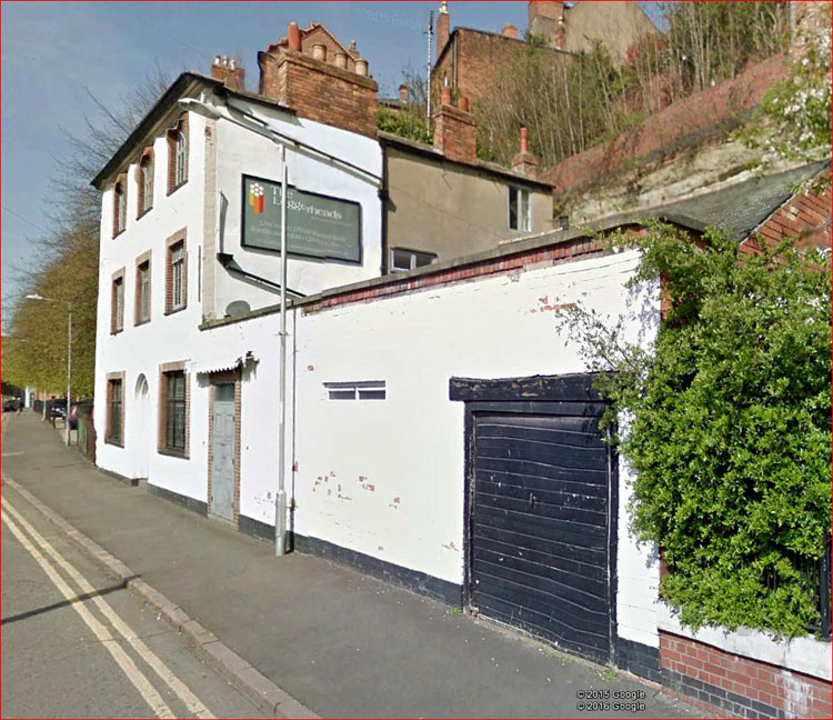 The "Loggerheads" Public House (Site Of) in Cliff Road, Nottingham