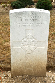 Private Leonard Flatt. 33141. 