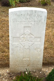 Private Arthur Rex. 19692. 