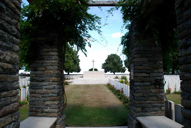 Achiet-Le-Grand Communal Cemetery Extension.