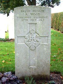 Private Arthur Wood, 243318.