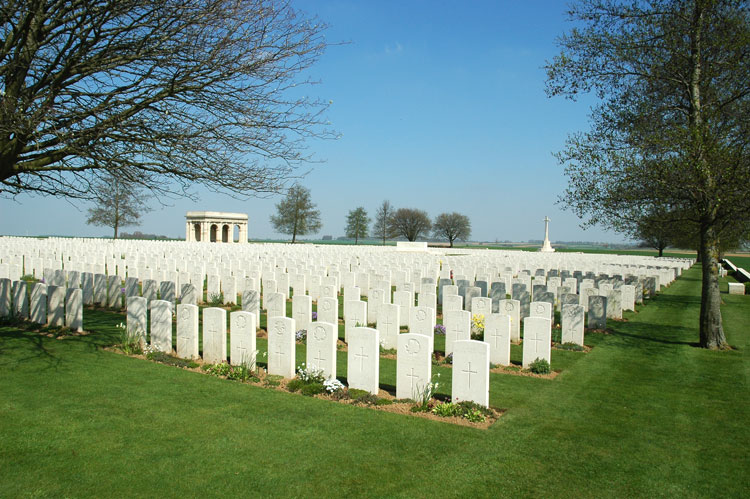 Adanac Military Cemetery, Miraumont (1)