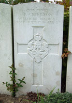 Private Percy Grierson, 2933.