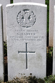Private George Harker, 39004. 