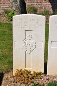 Private Walter Fairbank. 12443. 