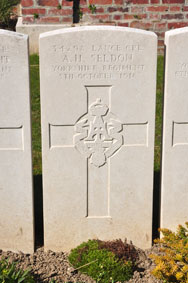 Lance Corporal Albert Henry Seldon. 34298.