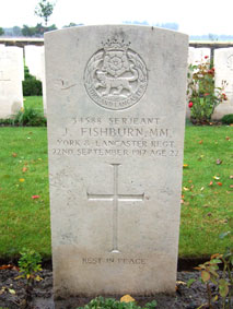 Serjeant James Fishburn, MM. 34588.