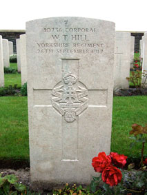 Corporal William Thomas Hill. 10736.