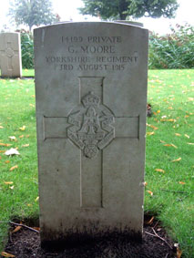 Private George Moore. 14199.