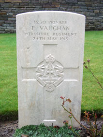 Private Edward Vaughan, 1230.