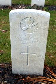 Private George William Bradley. 63195.