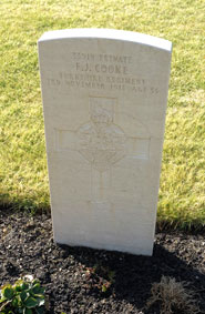 Private Frederick James Cooke. 33919. 