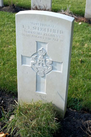 Private Frank Thomas Scholefield. 35243. 