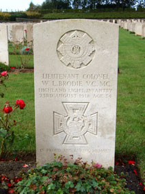 Lieutenant Colonel Walter Lorrain Brodie, V C, M C