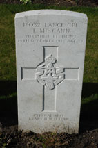 Lance Corporal Thomas McCann. 18032