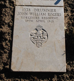 Drummer John William Rogers. 1238.