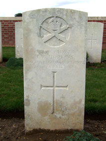 Private John William Hopkins, 123160. 