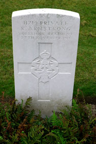 Private Robert Armstrong. 11719. 