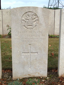 Private William Brook Butterworth. 24493.