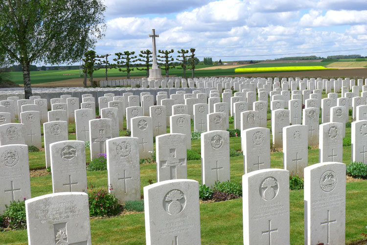 Bucquoy Road Cemetery, Ficheux (France) - 2