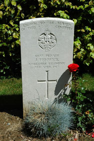 Private John Fenwick. 11627. 