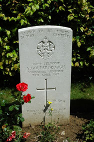 Serjeant Albert Goldsborough. 36194.