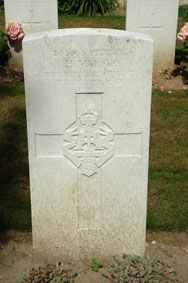Private Vincent Harold Marson, 243463. 