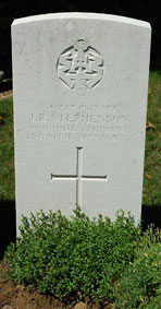 Private John Robert Stephenson, 36727.