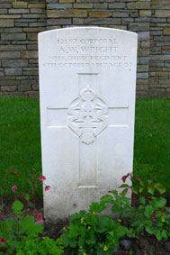 Corporal Arthur William Wright, 12137. 