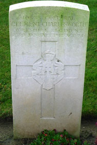 Corporal Clement Charlesworth. 10535. 