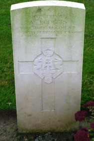 Private Andrew Rogers. 20075.