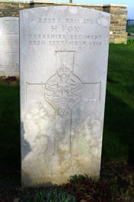 Private Harris Fox. 27527. 