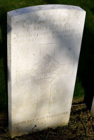 Private Tom Metcalfe. 26802. 