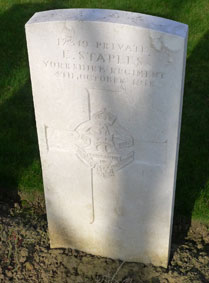 Private Eli Staples, 12319. 