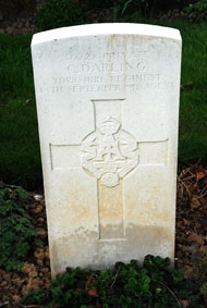Private Charles Darling. 30728.