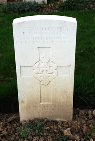 Private Reginald Cyril Brett Martin. 35711.
