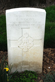 Private Richard Moody. 240684.