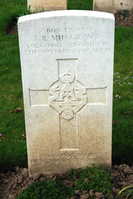 Private Thomas Robert Musgrave. 35608. 