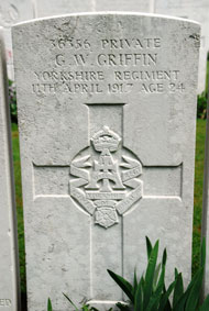 Private George William Griffin, 36356. 