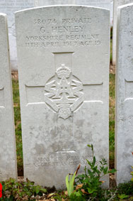 Private George Henley, 38074. 