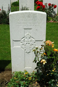 Private Frank Marshall, 60507. 