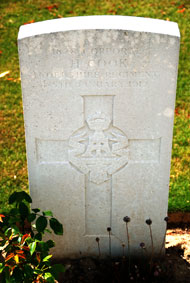 Corporal Herbert Cook, MM. 1828. 