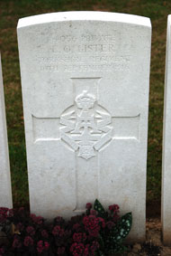 Private Lamplough Oswell Lister. 4056. 