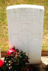 Private Ralph Thompson. 12244.