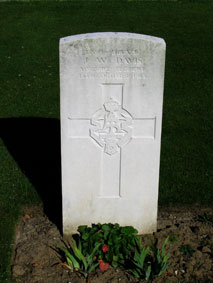 Private John William Davies. 13599. 