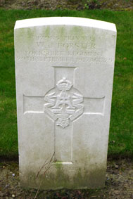 Private William Joseph Forster. 