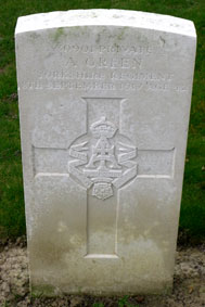 Private Arthur Green, 30901. 